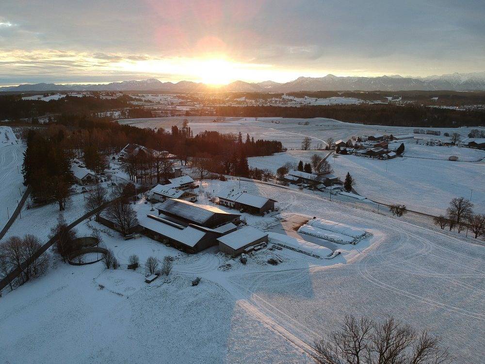 Berghof Heger - Heuboden in Peißenberg, Pfaffenwinkel