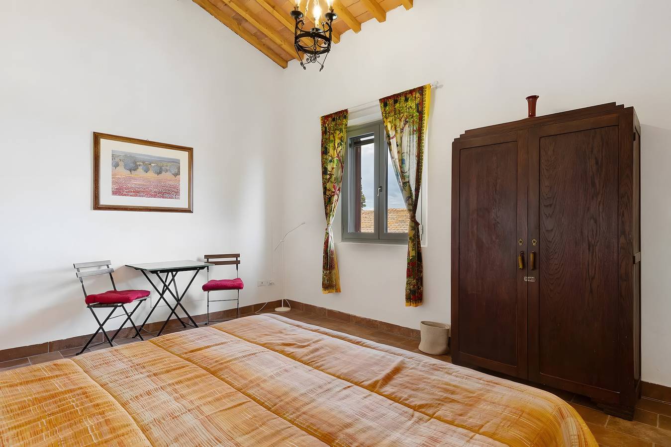 Camera 'Capra - Fattoria La Caprine' con Giardino in Comune, Wi-Fi e Aria Condizionata in Gambassi Terme, Chianti