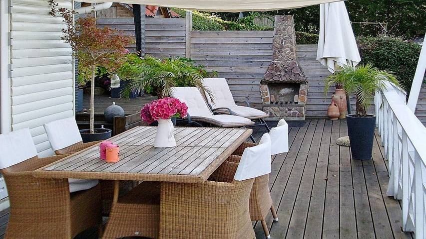 Ferienhaus für 4 Personen, mit Ausblick und Terrasse - 1