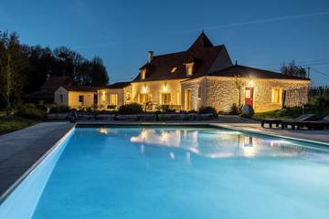 Chambre d’hôte pour 2 personnes, avec jardin et piscine, animaux acceptés en Dordogne