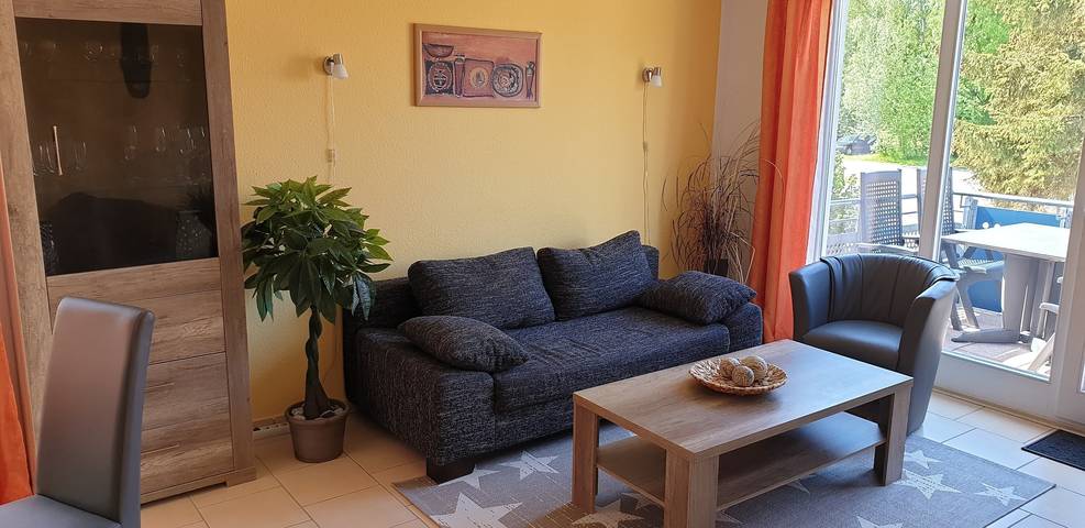 Ferienwohnung für 4 Personen, mit Balkon, kinderfreundlich am Dierhagen Strand