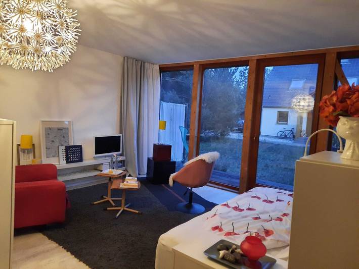 Ferienwohnung für 2 Personen, mit Terrasse und Garten in Pruchten