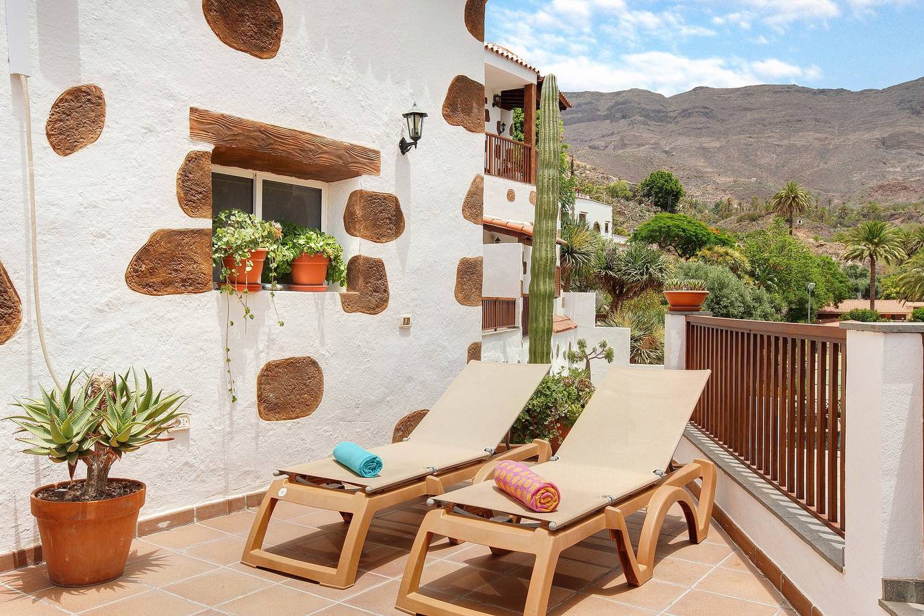 Ferienhaus Holiday Cottage Santa Lucía mit Bergblick, Klimaanlage, Wlan und Terrasse in Santa Lucía de Tirajana, Gran Canaria Süd