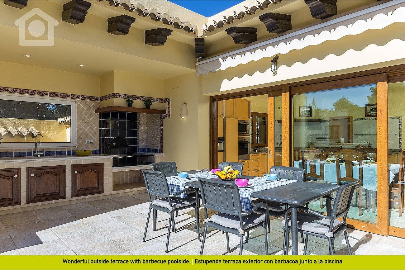 Villa pour 13 personnes avec terrasse in Teulada, Costa Blanca