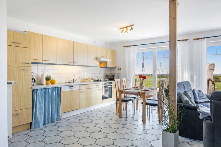 Ferienwohnung für 5 Personen, mit Garten und Balkon in Meeschendorf