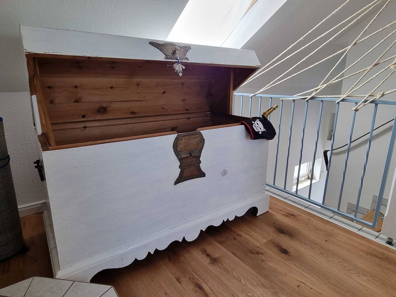 Das Nordseehaus mit Piratennest - Das Nordseehaus mit Piratennest in Nordstrand (Gemeinde), Nordstrand