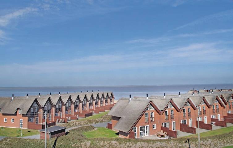 Ferienhaus mit Meerblick für 6 Personen, mit Terrasse und Whirlpool auf Rømø