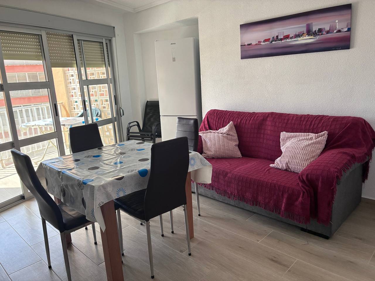 Ganze Wohnung, Apartment 'Sol' mit Meerblick, Wlan und Klimaanlage in Cullera, Costa de Valencia