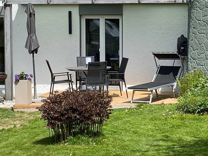 Ganze Ferienwohnung, Panorama Bachtelweg - Appartement/Fewo, Dusche, Wc, Terrasse in Bad Wurzach, Region Bodensee-Oberschwaben