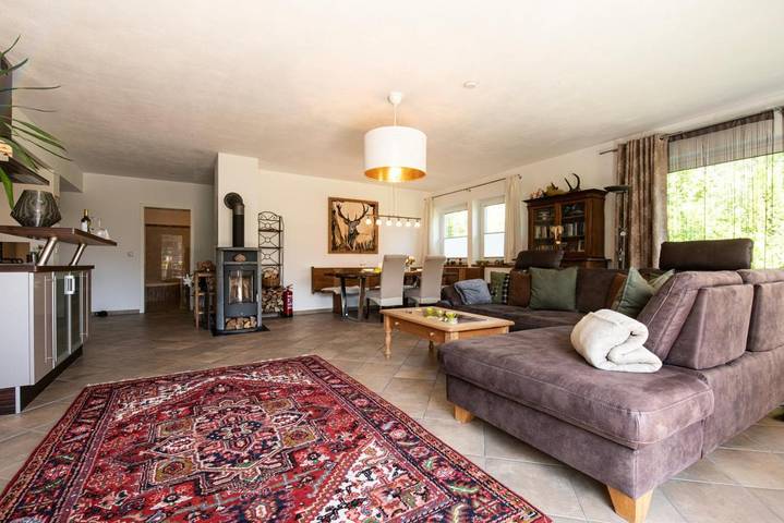 Ferienwohnung für 4 Personen, mit Ausblick und Garten