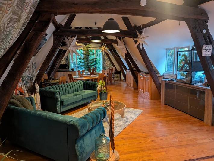 Chambre d’hôte pour 3 personnes, avec piscine et jardin