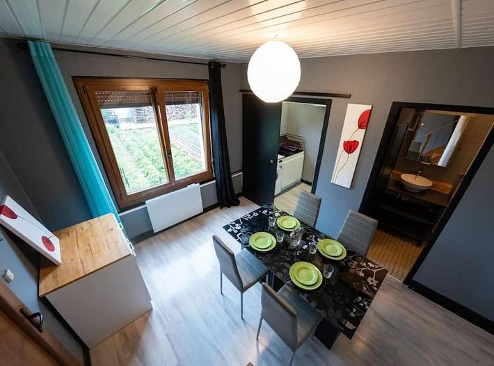 Appartement de vacances pour 2 personnes, avec terrasse, animaux acceptés