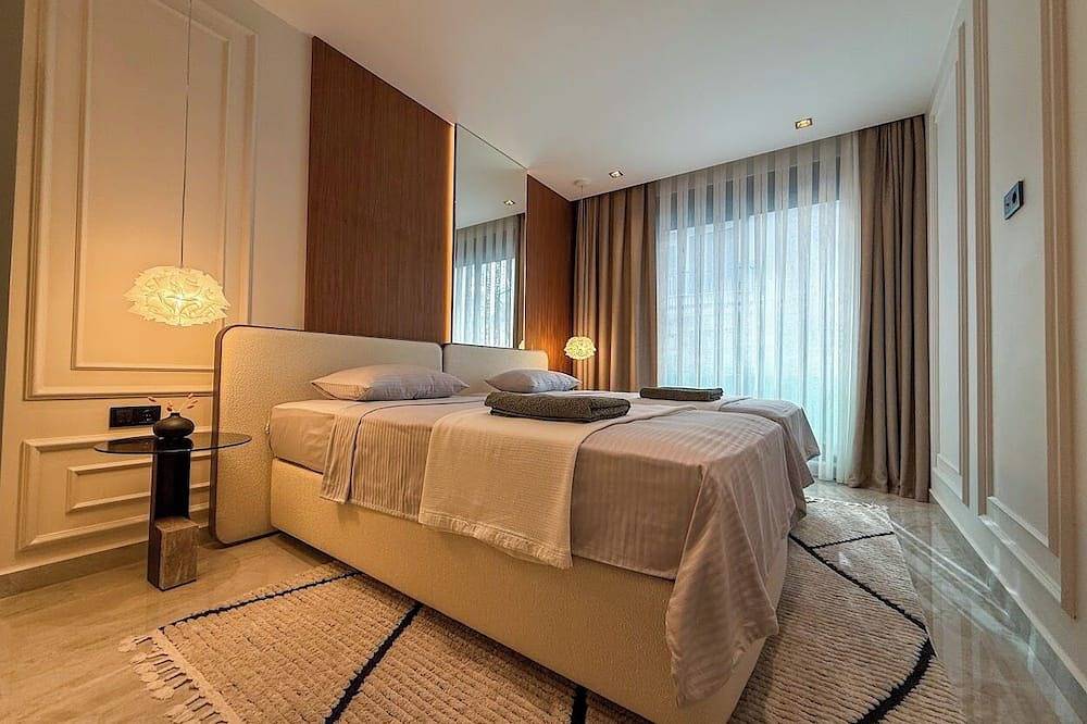 Hel lejlighed, Apartment 2+1 Qoople Legend C9 100 meters from the sea in Alanya, Antalya (provins)