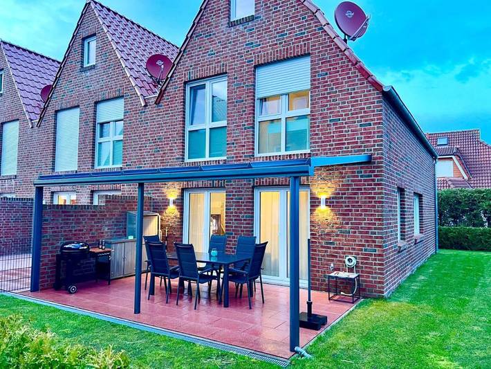 Ferienhaus für 5 Personen, mit Terrasse und Garten sowie Sauna in Dornumersiel - 4