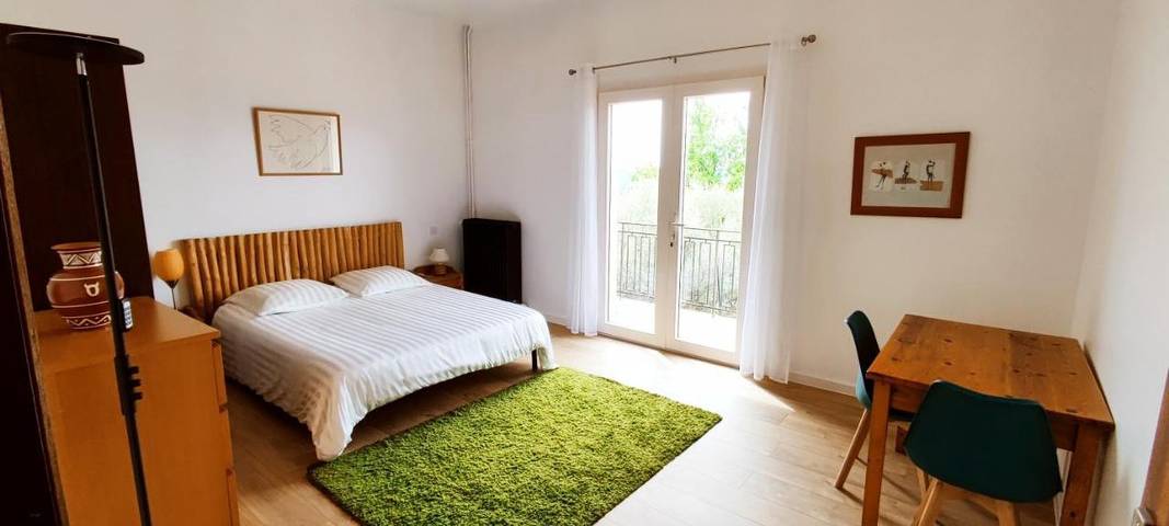 Appartement de vacances pour 4 personnes, avec vue et jardin
