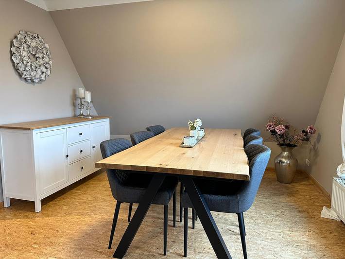 Appartement de vacances entier, Einfach Meer Ferienwohnung Og in Tossens, Butjadingen