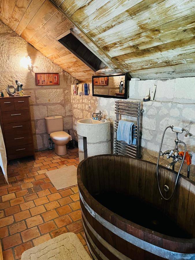 Double Room with Garden View in Allonnes, Vallée de la Loire