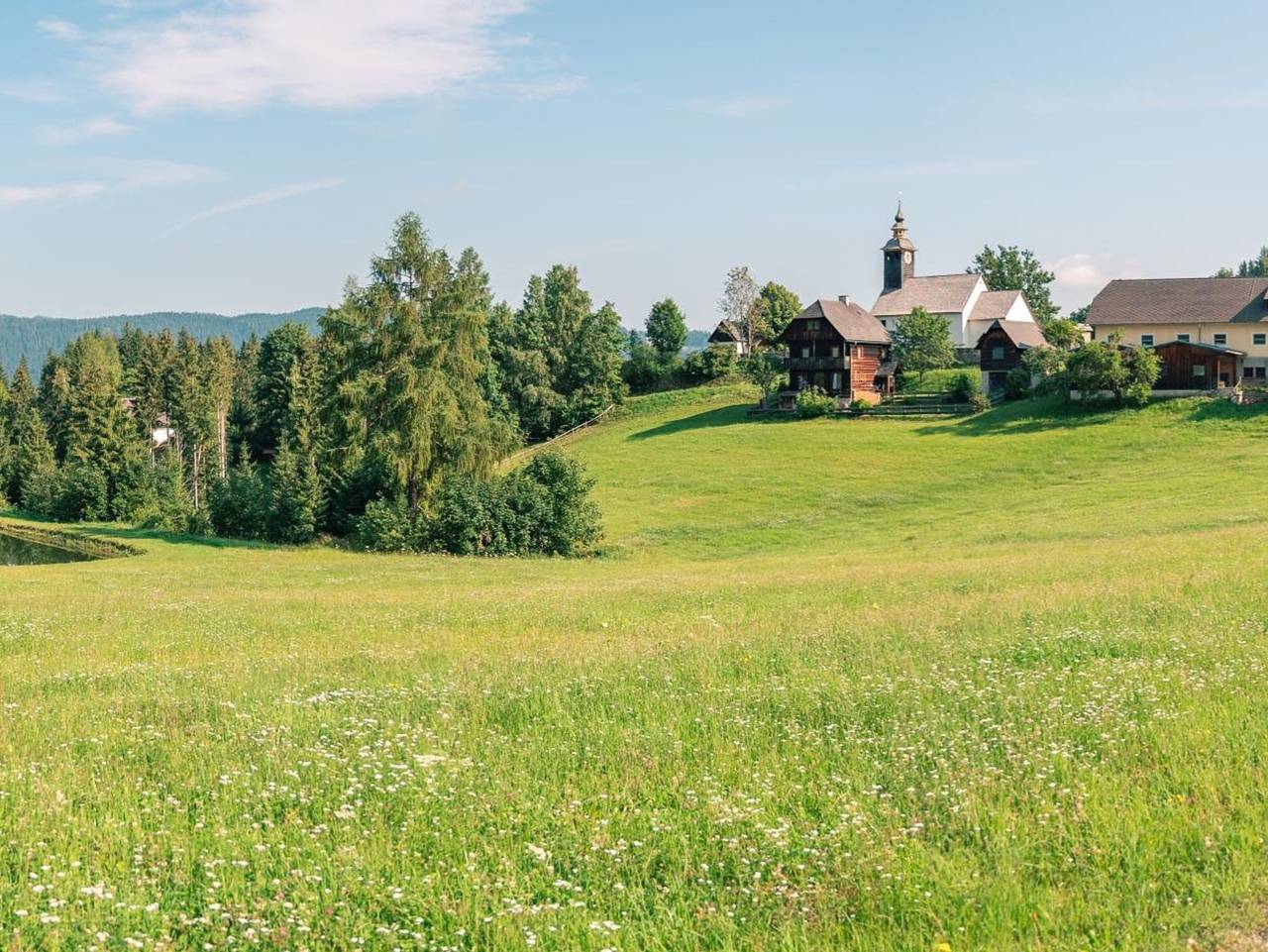 Alpengasthof Moser - Doppelzimmer, Toilette und Dusche getrennt in St. Lambrecht, Murau (Kreischberg)