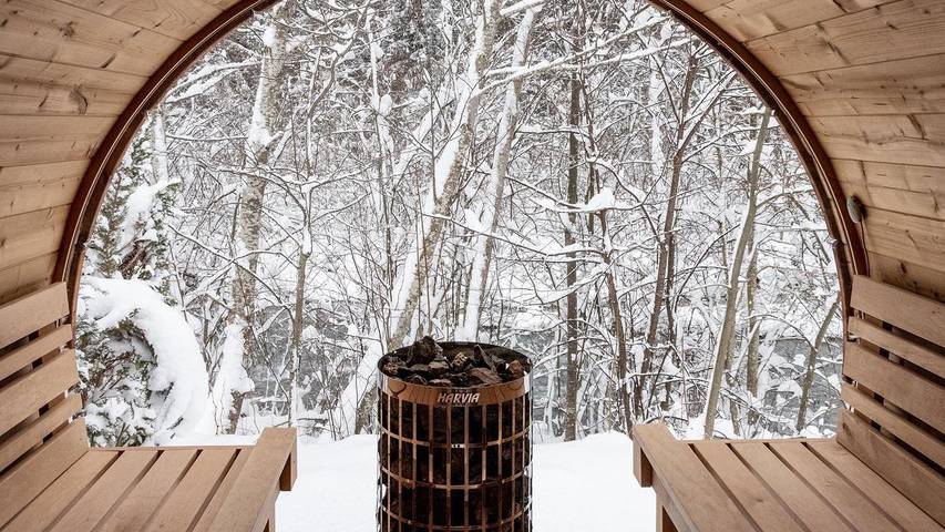 Ferienwohnung für 4 Personen, mit Terrasse und Sauna sowie Garten in Bach - 2