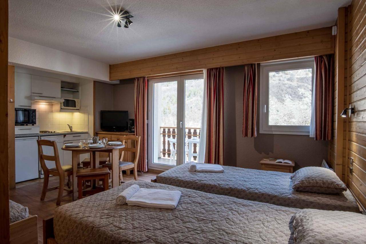 Appart’hôtel pour 2 personnes avec balcon in Brides-les-Bains, Massif de la Vanoise