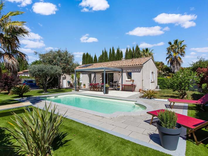 Ferienhaus für 6 Personen, mit Pool und Garten - 1