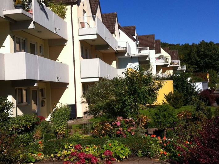 Ferienwohnung für 3 Personen, mit Balkon und Terrasse sowie Seeblick in Waldeck