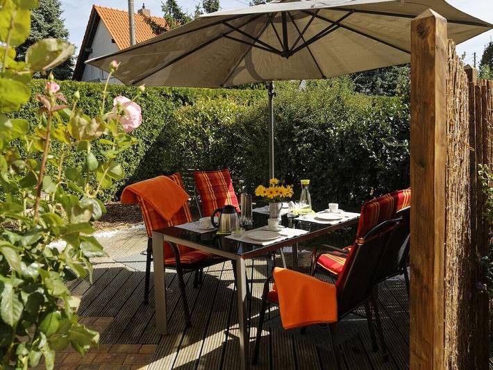 Ferienhaus für 4 Personen, mit Terrasse in Coswig