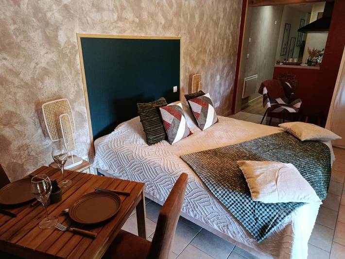 Gîte pour 2 personnes, avec jardin ainsi que vue et piscine dans Lys-Haut-Layon - 2