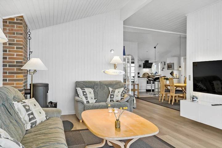 Ferienhaus mit Meerblick für 6 Personen, mit Terrasse und Sauna in Grønhøj Strand - 3