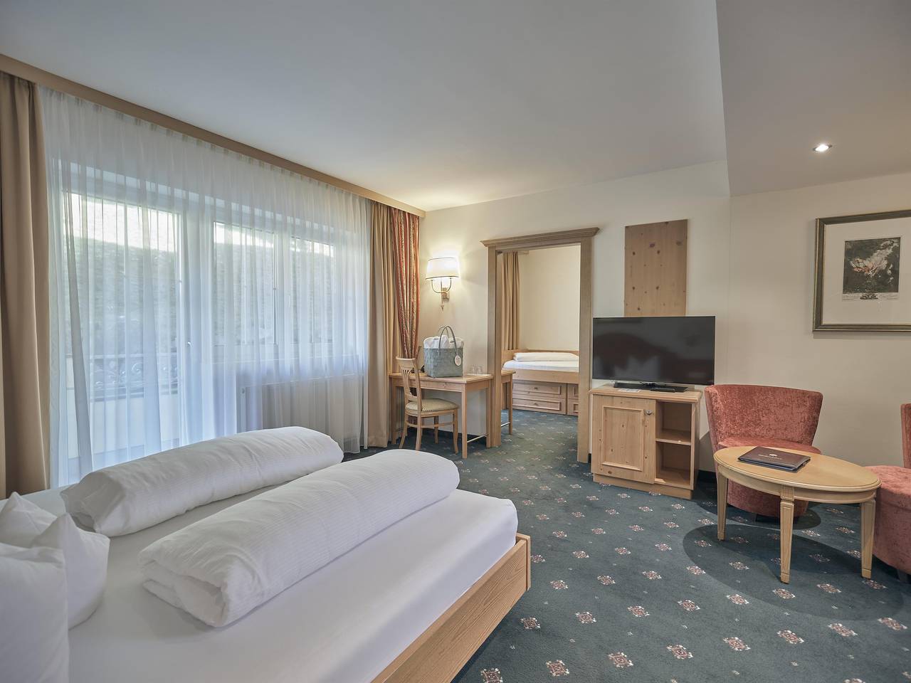 Familienzimmer mit 2 Schlafräumen in Stubaier Alpen, Haiming