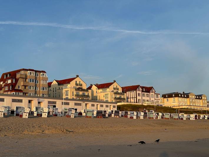Ferienwohnung für 3 Personen, mit Balkon auf Wangerooge