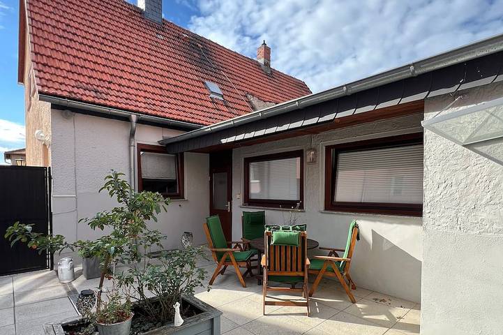 Ferienwohnung für 4 Personen, mit Terrasse und Garten in Falkenstein/Harz
