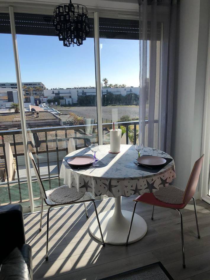 Gîte pour 2 personnes, avec terrasse dans Cap d'Agde naturiste - 2