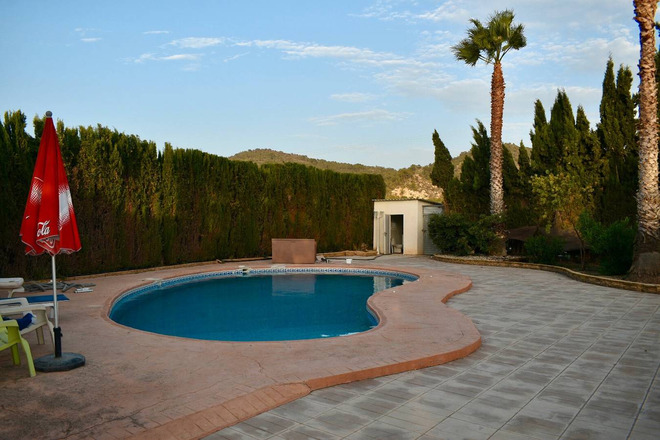 Landhaus 'Cavila' mit Seeblick, Wlan und Klimaanlage in Pliego, Murcia Binnenland