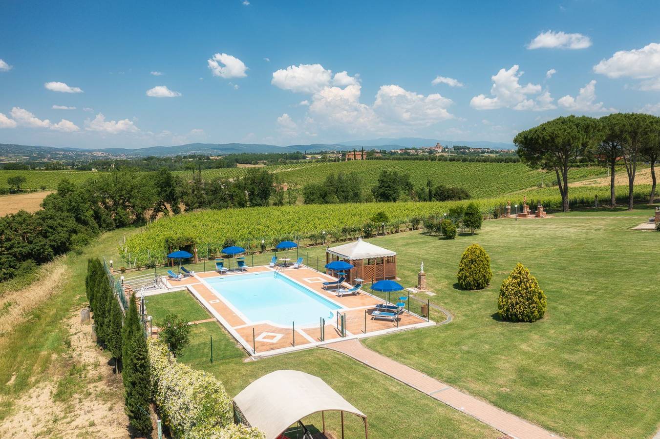 Villa für 20 Personen mit Garten in Foiano della Chiana, Arezzo Provinz