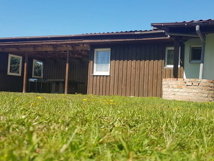Ferienhaus für 3 Personen, mit Terrasse und Garten in Garz/Rügen