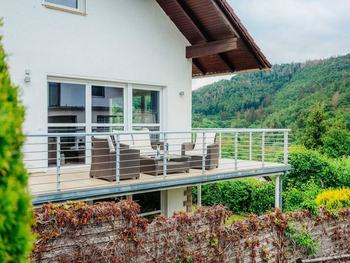 Ferienwohnung für 4 Personen, mit Ausblick und Garten, kinderfreundlich in Wieda