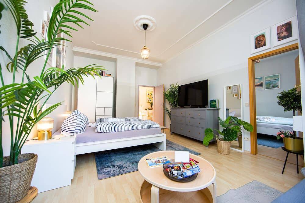 Ganze Wohnung, ★ Helle Jugendstil Fewo mit 2 Schlafzimmern im ❤ Erfurts ★ in Altstadt (Erfurt), Erfurt