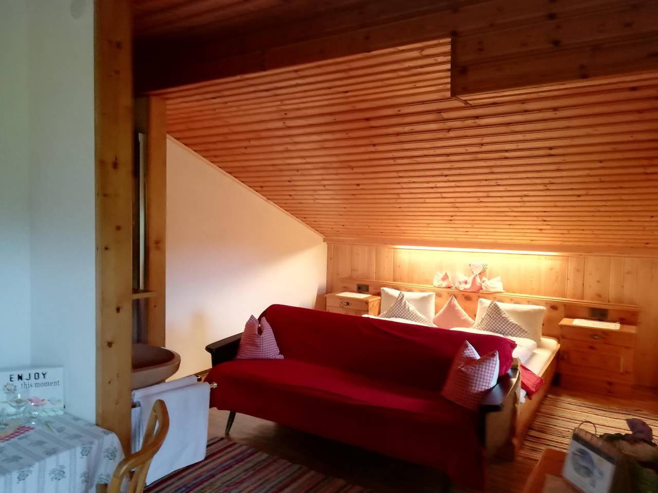 Ganze Ferienwohnung, Doppelzimmer "Bischofsmütze", Dusche, Balkon, in Annaberg-Lungötz, Tennengau