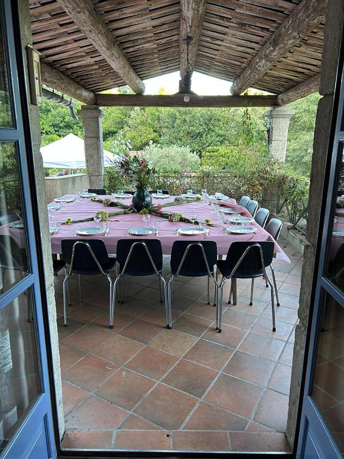 Double Room with Pool View in Saint-Jean-du-Gard, Parc national des Cévennes