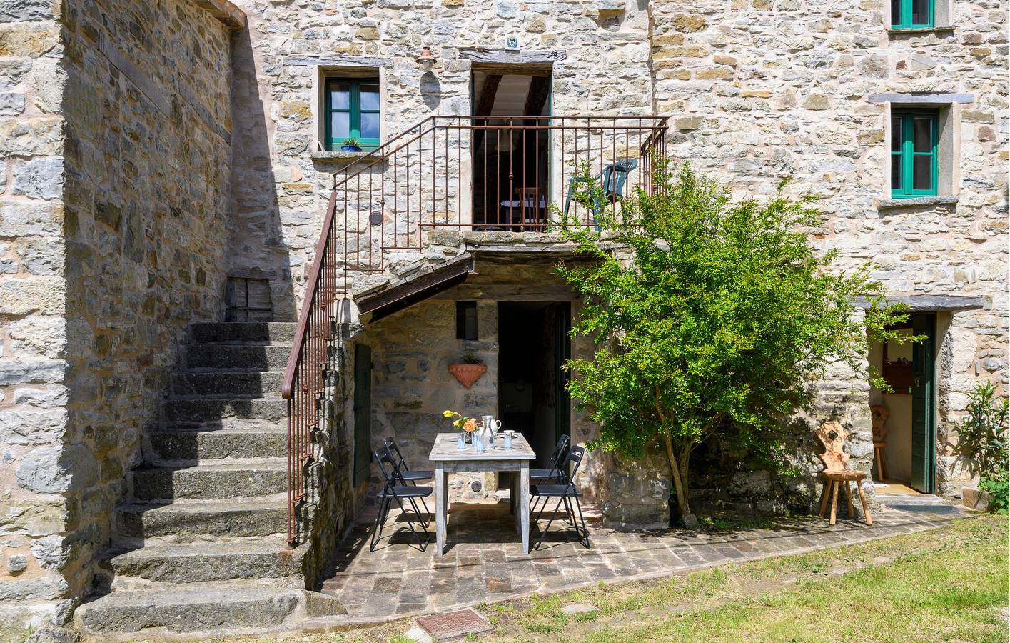 Ganze Ferienwohnung, Ferienwohnung für 4 Personen mit Terrasse in Montecopiolo, Pesaro-Urbino