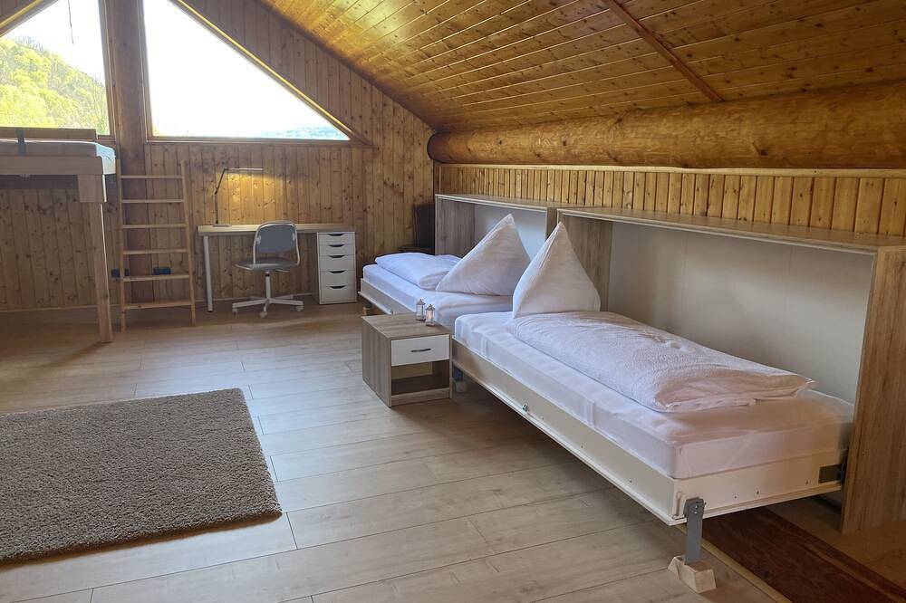 Traumhaftes Blockhaus am Rhein in Kamp-Bornhofen, Mittelrhein