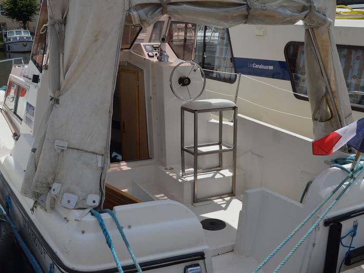 Péniche pour 2 personnes dans Saône-et-Loire