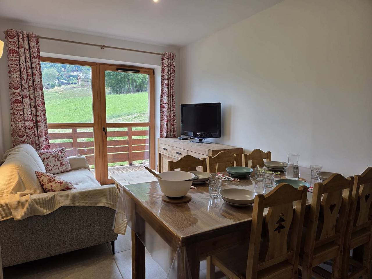 Appartement entier, Appartement neuf 3 pièces avec parking et balcon à Valmorel in Valmorel, Les Avanchers-Valmorel