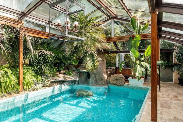 Villa pour 14 personnes, avec sauna ainsi que jacuzzi et jardin - 1