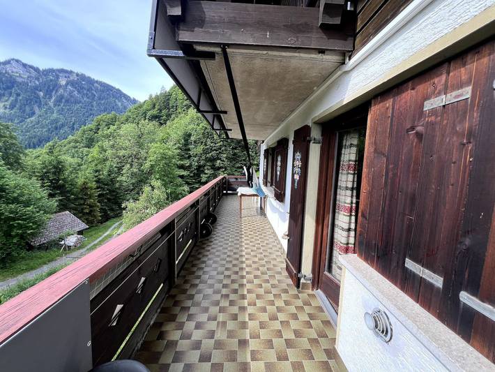 Ferienhaus für 4 Personen, mit Balkon und Garten in Mellau