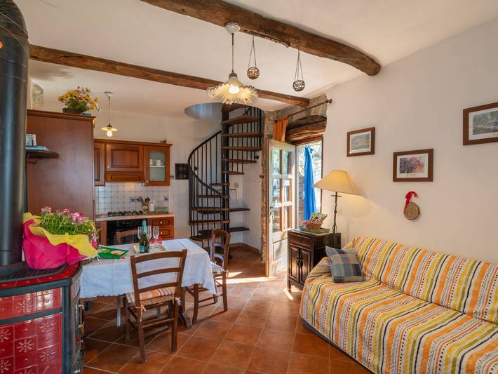 Ferienhaus für 4 Personen, mit Garten und Ausblick sowie Terrasse, mit Haustier in Ligurien - 3