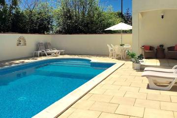 Cottage pour 6 personnes, avec jardin à Le Champ-Saint-Père