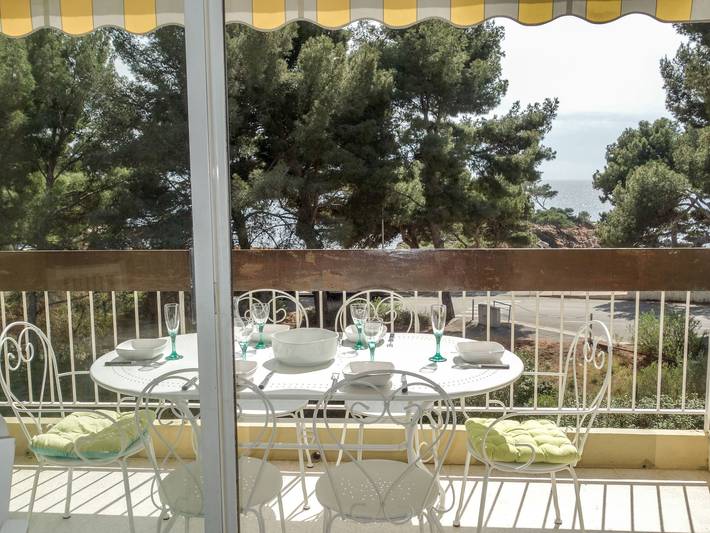 Vakantiewoning voor 6 personen, met Balkon en Terras in Bandol