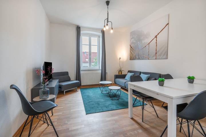 Ferienwohnung für 7 Personen, mit Balkon und Garten in Regensburg, Ostbayern